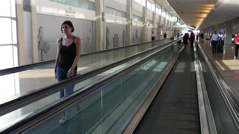Our service is currently available online and. Ben Gurion International Airport / Moving Walkway / Israel ...