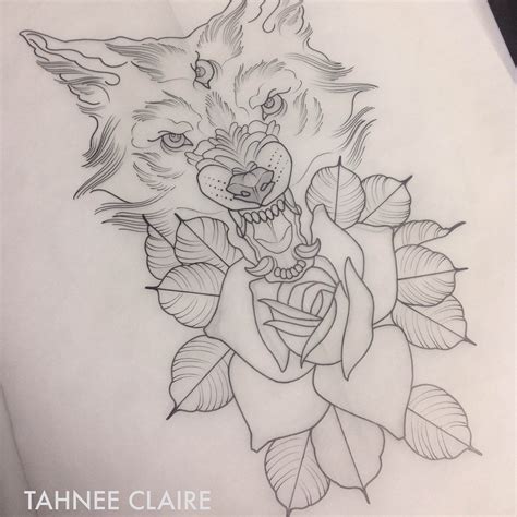 Pin By Von Heart On Tattoo Wolf Tattoo Traditional Sketches Wolf Tattoo