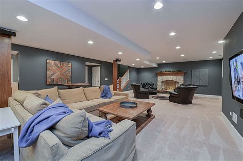 Drew And Nicoles Basement Remodel Pictures Luxury Home Remodeling