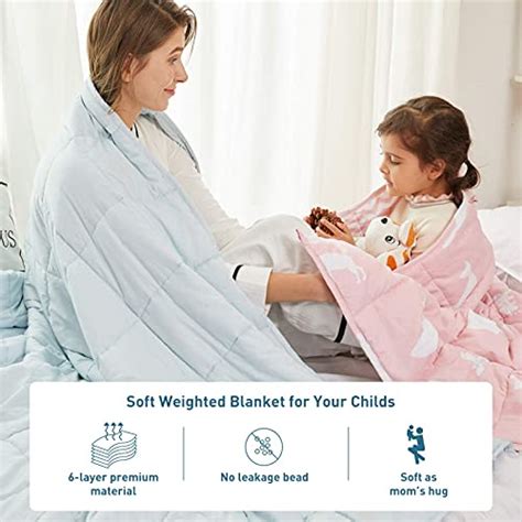 Weighted Idea Cooling Weighted Blanket Kids 7 Lbs 41 X 60 100