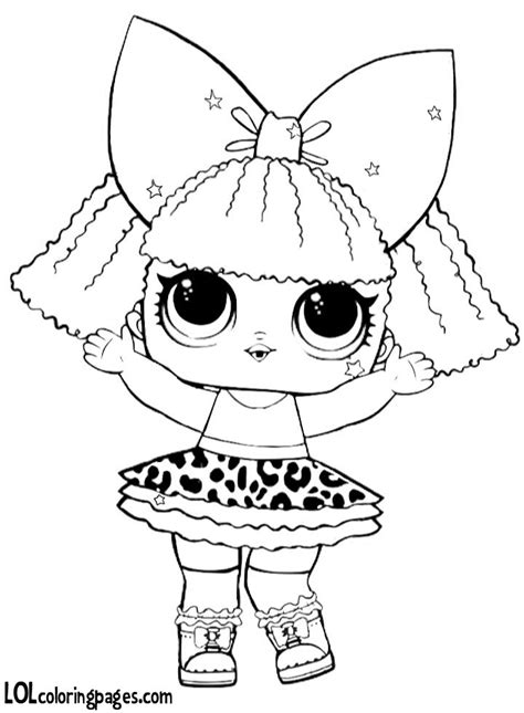 Lol Dolls Cute Coloring Pages Cool Coloring Pages