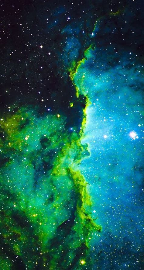 Blue Green Nebula Br