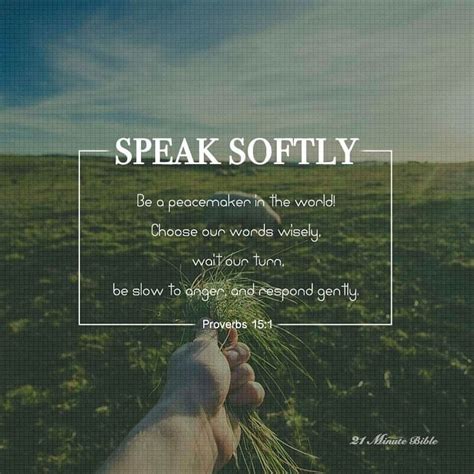 Speak Softly Most Of Us Have Probably Heard This If You Cant Say