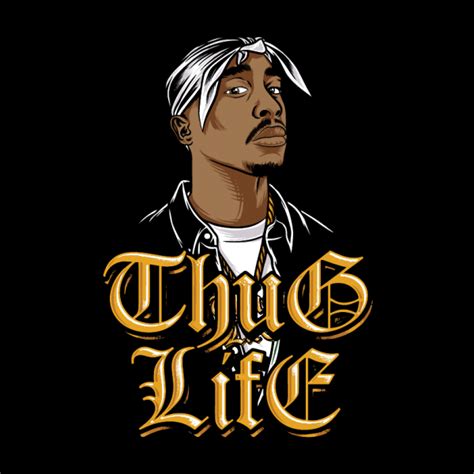 Tupac Thug Life Design