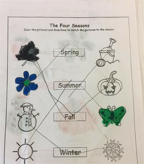 Seasons Months And Clothing Vocabulary Activity