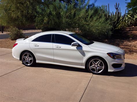 New White Cla 250 With Sport Package Mercedes Cla Forum