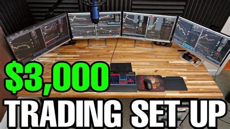 My 3000 Day Trading Computer Set Up Youtube