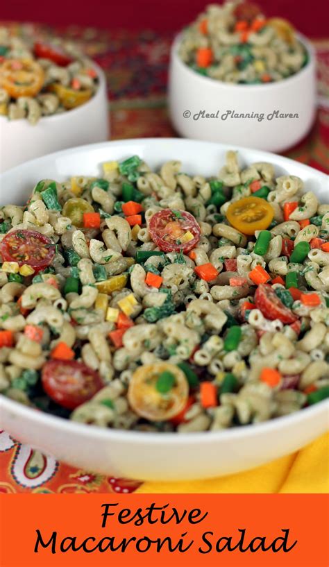Other salad articles related to this. Festive Macaroni Salad | Recipe | Macaroni salad, Salad recipes, Pasta salad