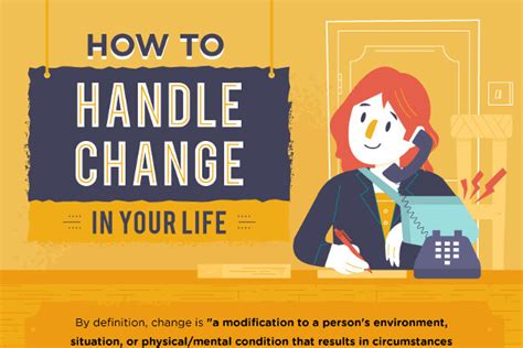 Infographic How To Handle Change In Your Life Hppy