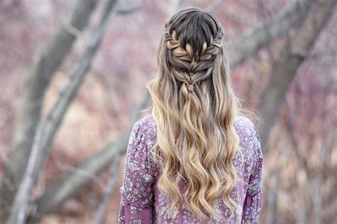 Lace Half Up Cute Girls Hairstyles