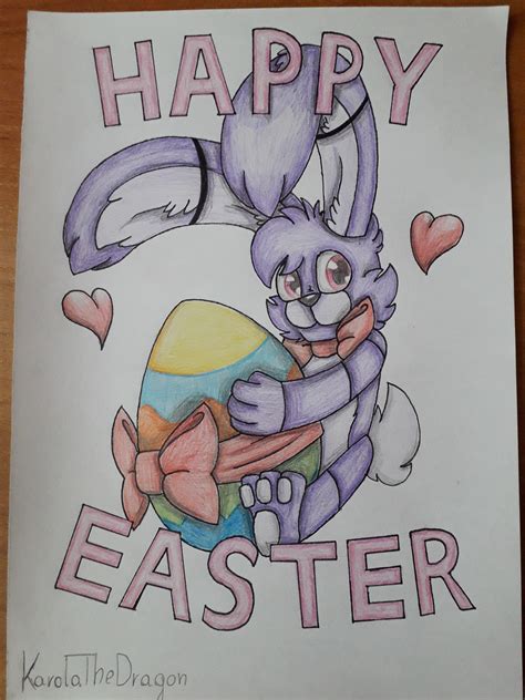Easter Bunny Fnaf Easter Special Traditional By Karolathedragon On