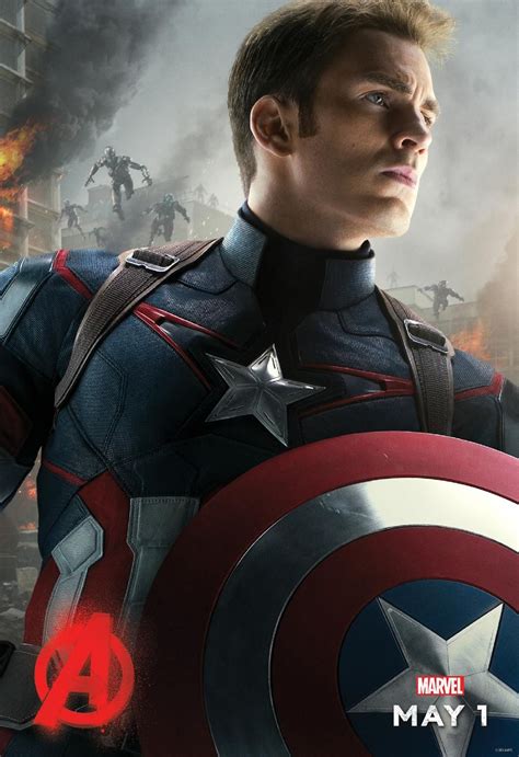 Avengers Age Of Ultron Poster Features Captain America Collider