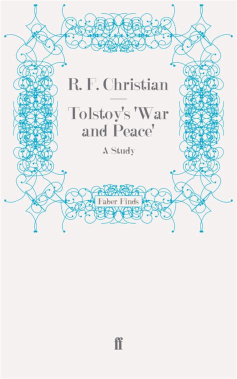 Tolstoys War And Peace Faber