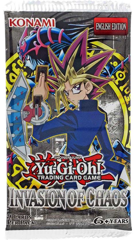 Yu Gi Oh Invasion Of Chaos Booster Pack