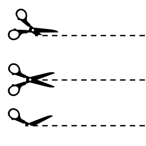 Scissors Cut Lines — Stock Vector © Slasny1988 11846526
