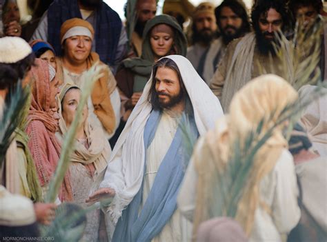 The Triumphal Entry From The Lds Churchs Bible Video Series Rostro