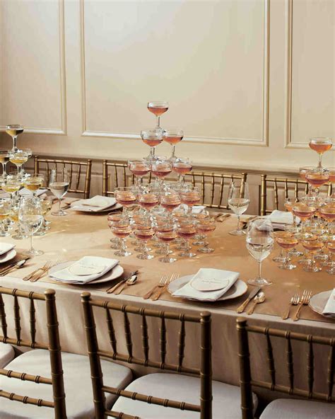 Champagne Inspired Wedding Ideas Martha Stewart Weddings