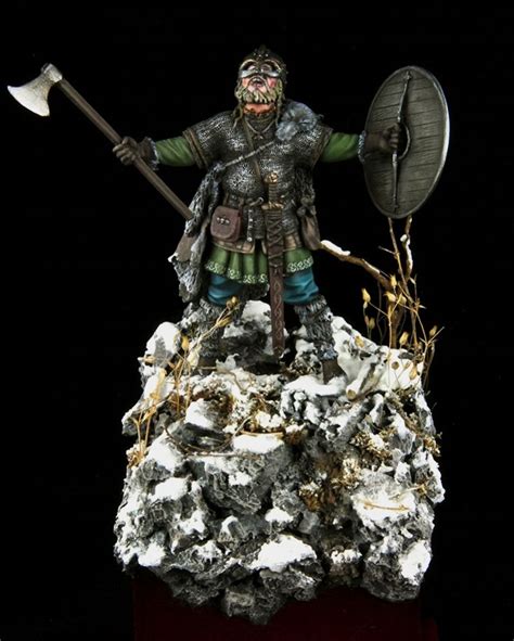 Scandinavian Warrior By Stanislav Kurylenko · Puttyandpaint Old Warrior