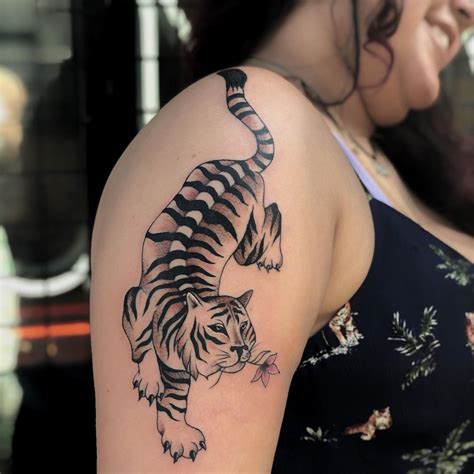 Maricarvalho Tatuagem De Tigre Feminina Ideias Incr Veis Para
