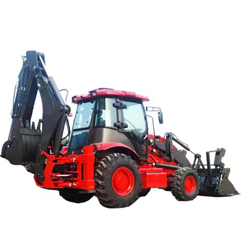 2250mm Front Discharge TITAN Nude In Container Compact Loader Backhoe