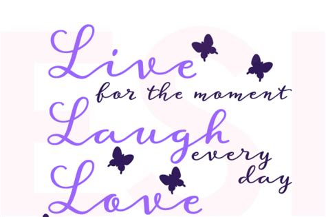 Live Laugh Love Quote Design Svg By Esi Designs