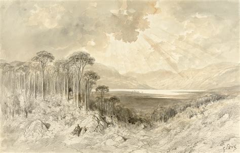 Scottish Landscape Gustave Dore Estampe Dart