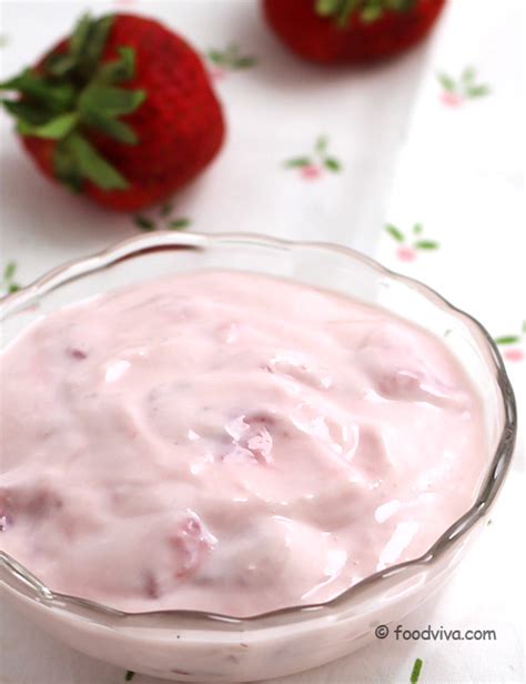 Strawberry Yogurt Recipe Sweet And Creamy Strawberry Flavored Yogurt