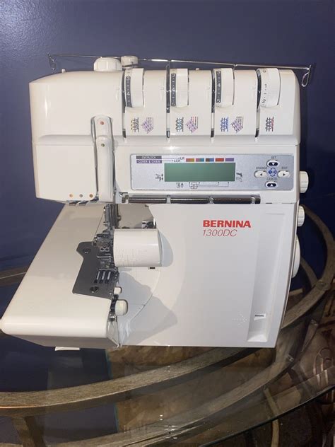 bernina 1300dc overlock serger coverstitch sewing machine ebay
