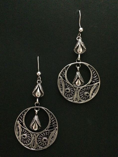 Oxidised Silver Earrings Online For Women Silverlinings Handmade