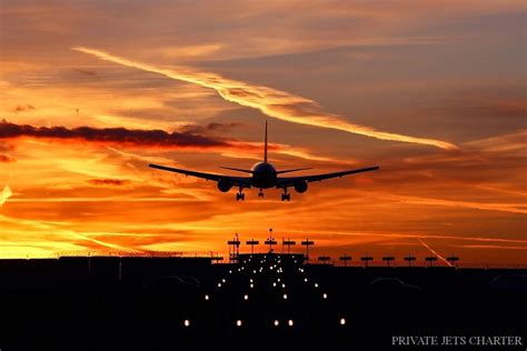 Airplane Sunset Wallpapers Top Free Airplane Sunset Backgrounds