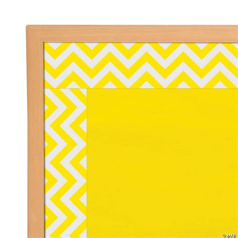 Yellow Chevron Bulletin Board Borders Discontinued