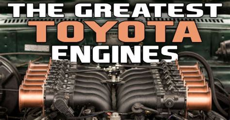Top 10 Greatest Toyota Car Engines Ever Built Muscle Cars Zone