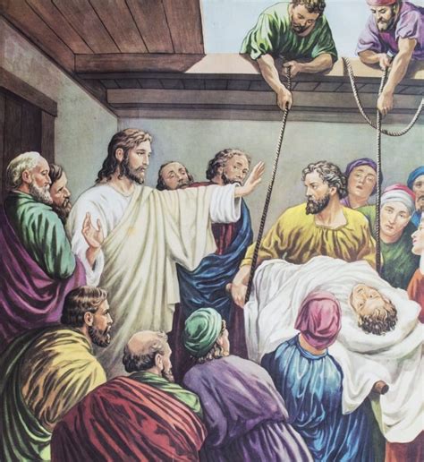 Jesus Heals A Paralytic Gospel Of Mark Rosary Reflections