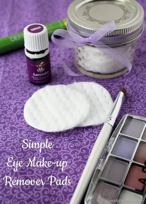 2 Ingredient All Natural Eye Make Up Remover Pads Inexpensive And So