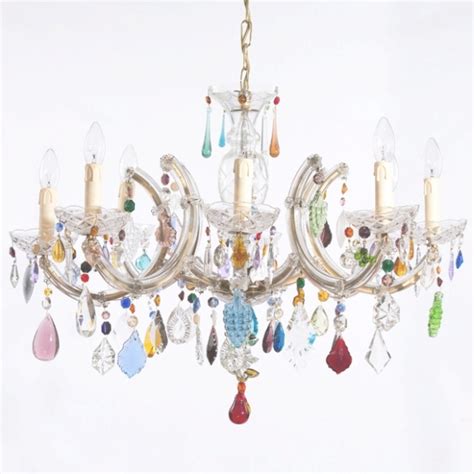 45 Collection Of Colorful Chandelier