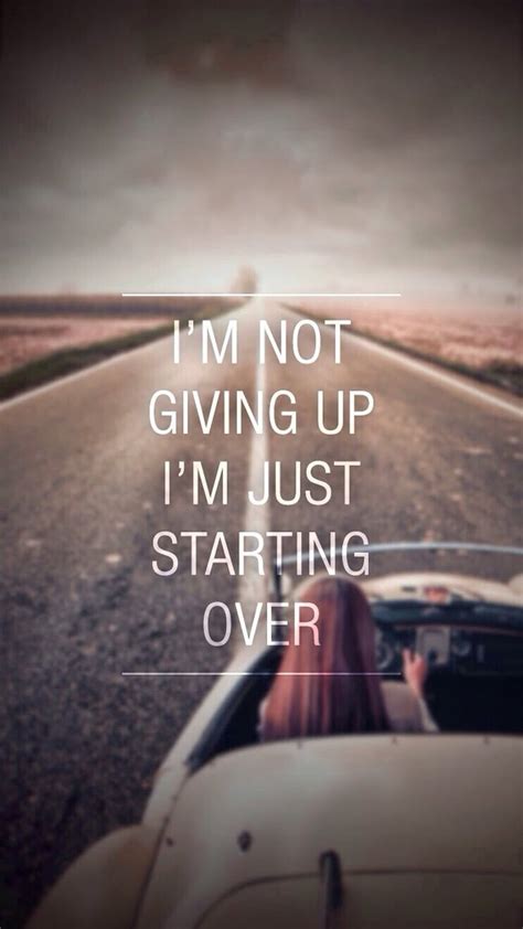 Im lucky if we see each other for 10 minutes. I'm not giving up. I'm just starting over | Inspiring ...