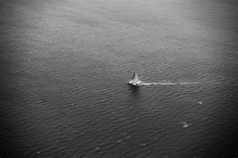 Aerial View Of A Boat Free Photo
