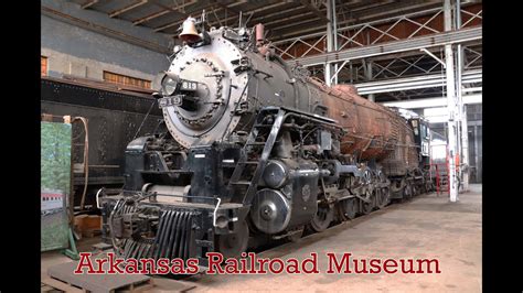 Arkansas Railroad Museum Featuring Cotton Belt 819 Youtube