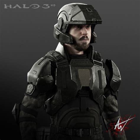 Artstation Halo 3 Marine Hd Abimael Salazar Halo Combat Evolved