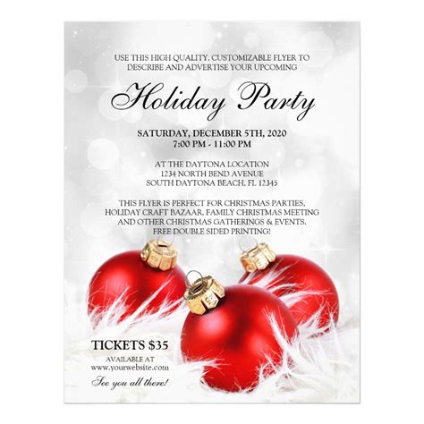 Business Christmas Flyers, Holiday Party 25 flyers ...