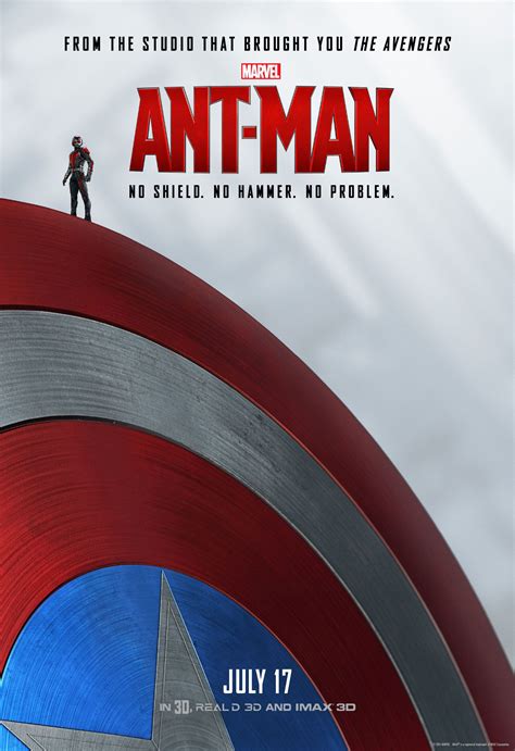 Ant Man Posters Feature Title Hero Posed With The Avengers Collider