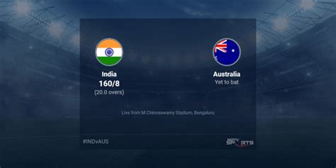 India Vs Australia Live Score About 5th T20i T20 16 20 Updates