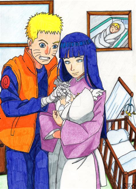 Naruto Und Hinata Mit Baby Bolt By Sophiafromm1989 On Deviantart