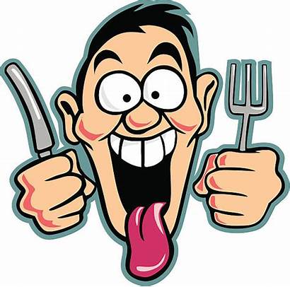 Hungry Face Clipart Cartoon Vector Illustration Hunger