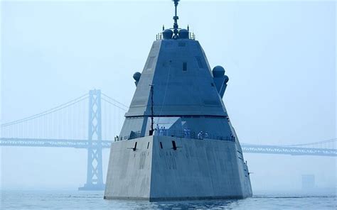 Military And Commercial Technology Navy Eyes Zumwalt Class Destroyers As Stealthy Control