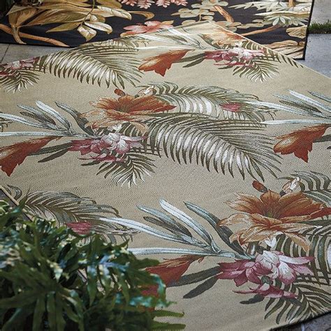 Tommy Bahama Paradise Island Outdoor Area Rug Frontgate Tropical