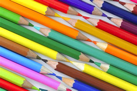 Assorted Color Pencils Hd Wallpaper Wallpaper Flare
