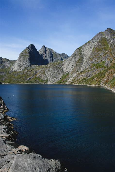 Landscape Of Lofoten Islands In Summer By Stocksy Contributor Sky