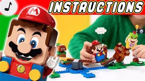 Lego Instructions Adventures With Mario Starter Course 71360 Lego