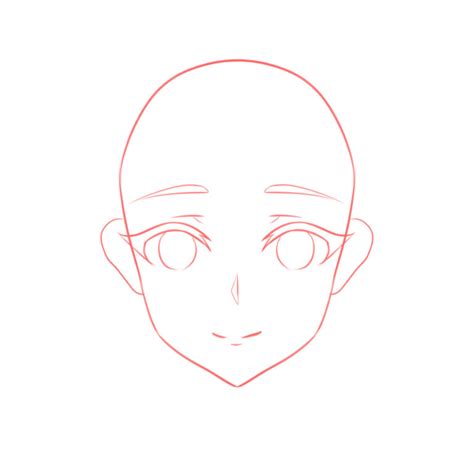 How To Draw The Head And Face Anime Style Guideline